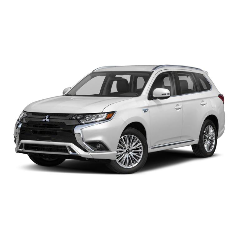 Mitsubishi Outlander Phev 2020 User manual