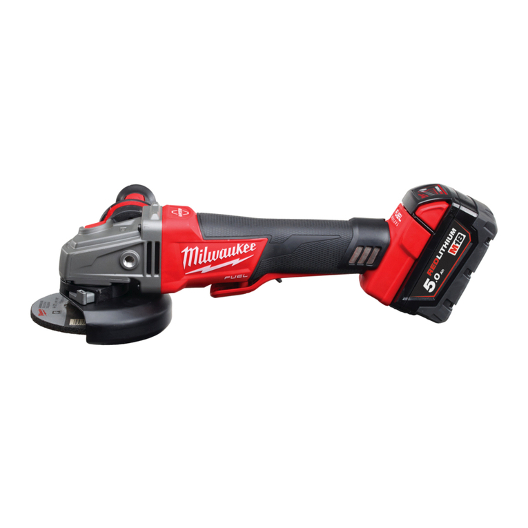 Milwaukee M18 CAG115XPDB Original instructions