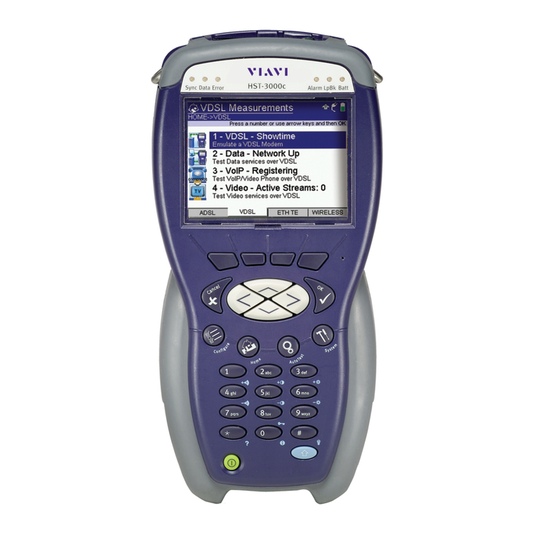 JDS Uniphase IP Video Test Option HST-3000 Testing Guide