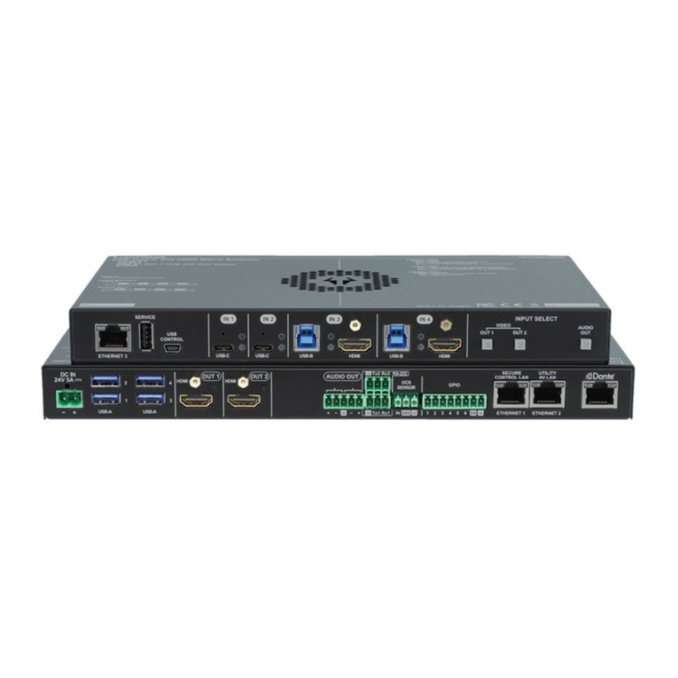 Lightware UCX-2x1-HC30 user manual