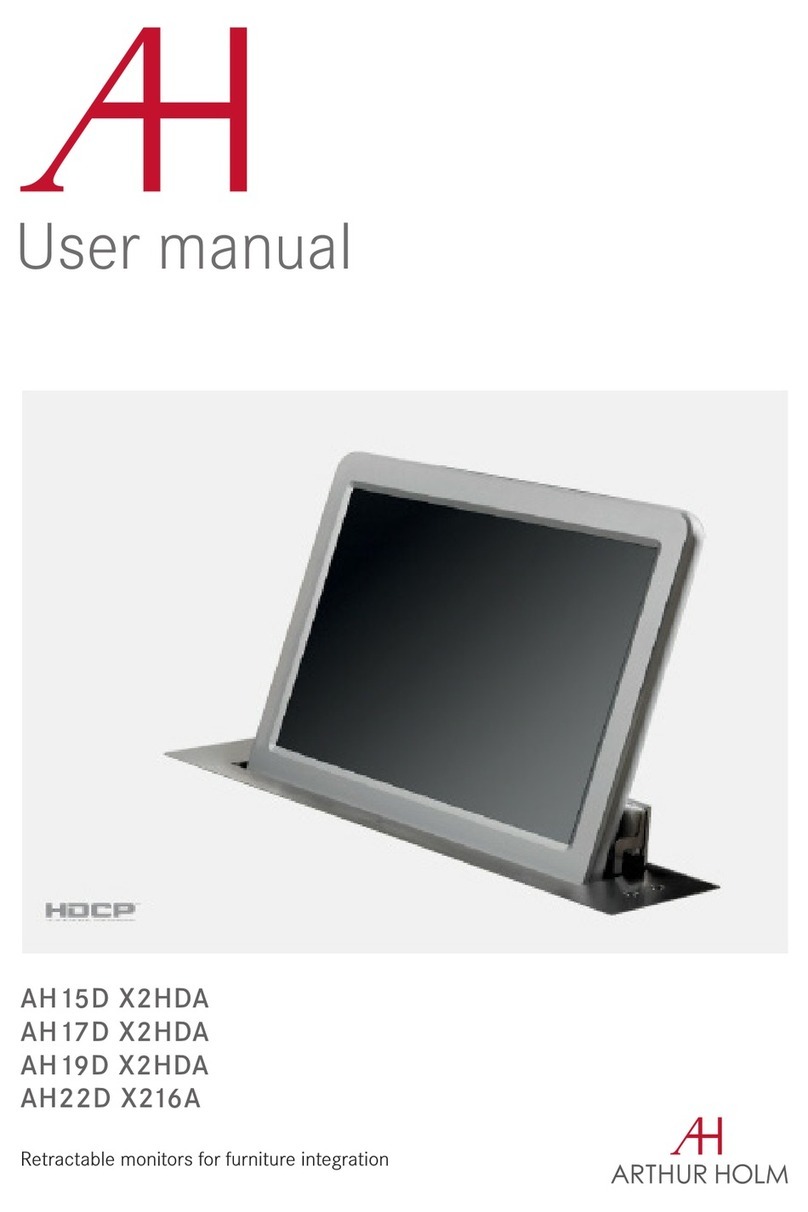 ARTHUR HOLM AH15D X2HDA user manual