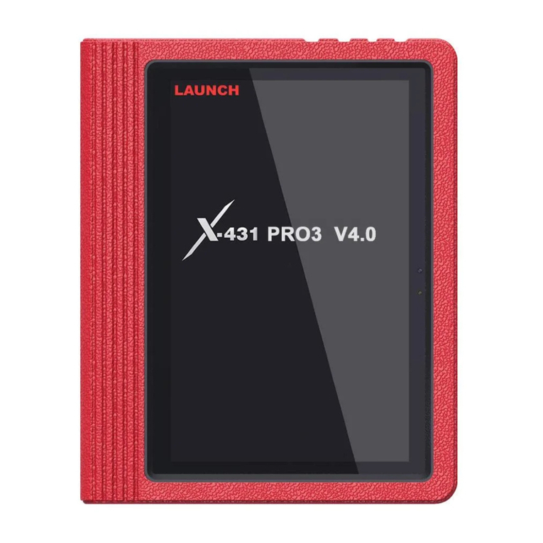 LAUNCH TECH X-431 PRO3 User manual