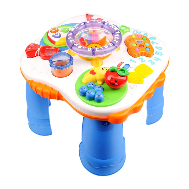 Fisher-Price Learning Table C5522 manual