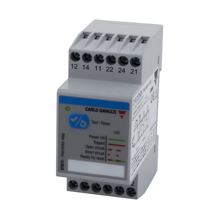 CARLO GAVAZZI DTA71CM24 Technical data, installation and operation