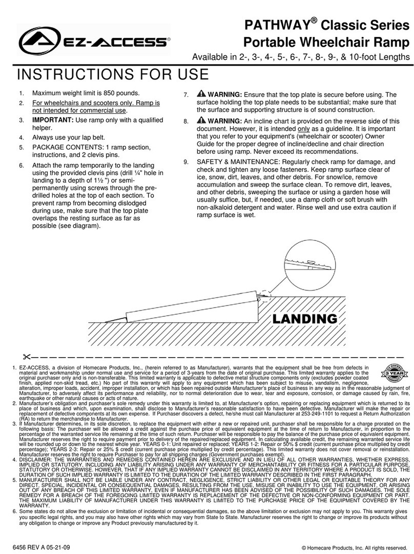 EZ-ACCESS PATHWAY Classic Series User manual