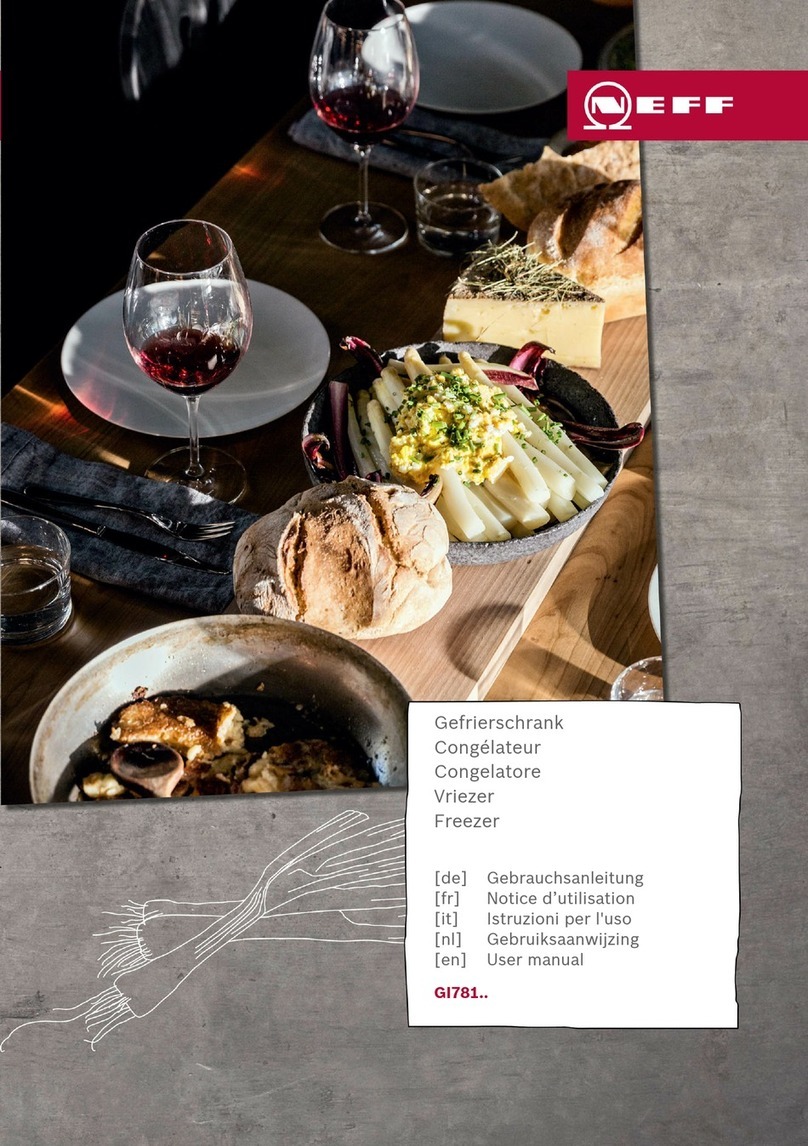 NEFF GI781 Series User manual