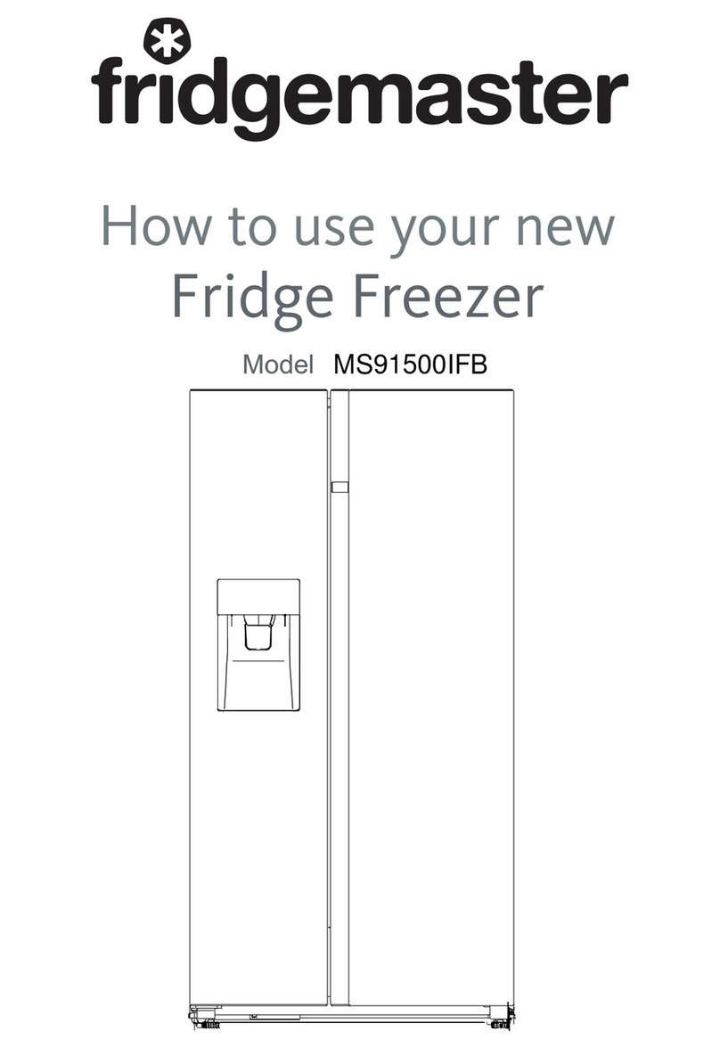 Fridgemaster MS91500IFB User manual