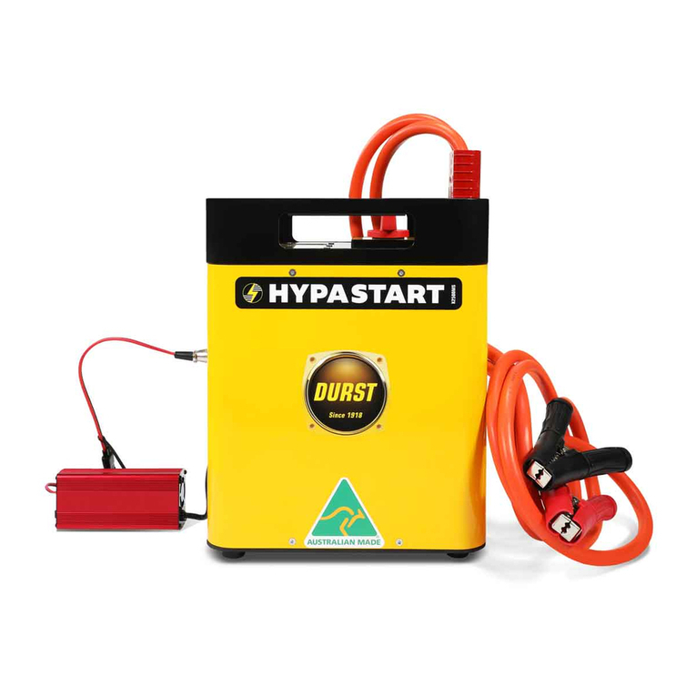 Durst Hypastart X1500 operating instructions