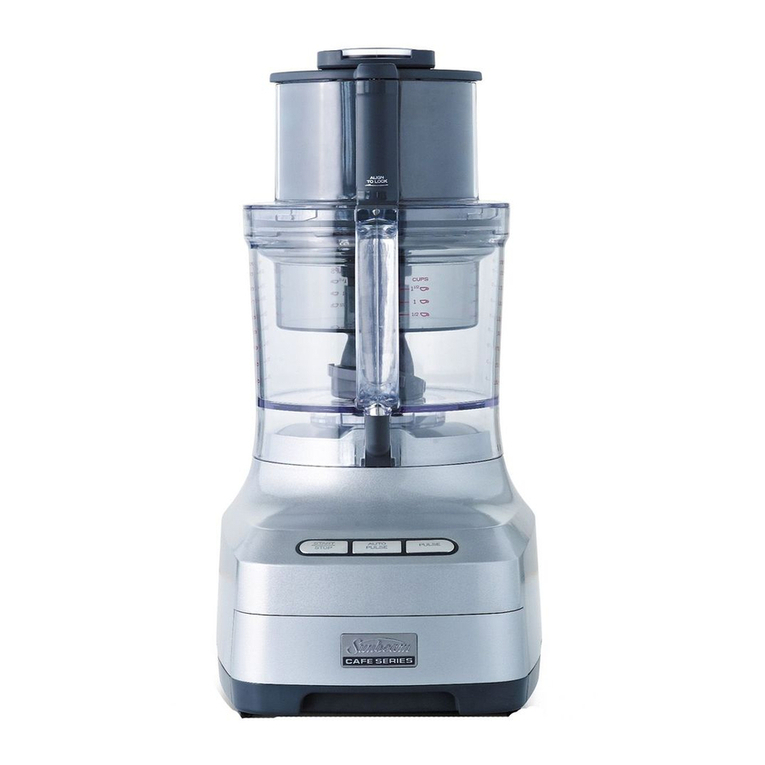 Sunbeam CAFE LC9000 Operational manual