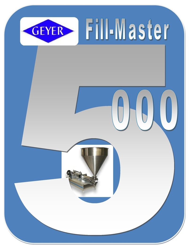 Geyer Fill-Master 5000 manual