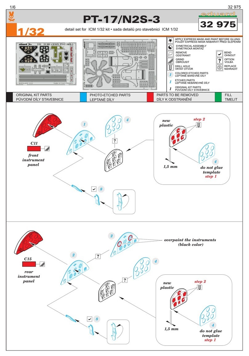 Eduard PT-17/N2S-3 Assembly instructions