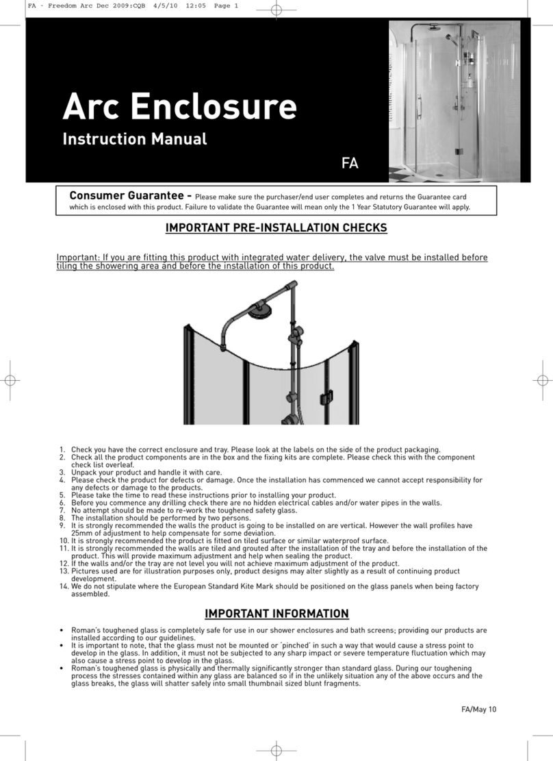 FA Arc Enclosure instruction manual