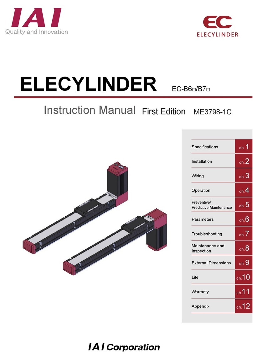 IAI EYECYLINDER EC-B6 Series instruction manual IAI EYECYLINDER EC-B6 Series instruction manual
