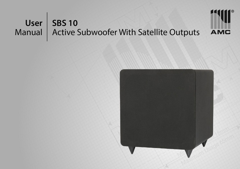 AMC SBS 10 User manual