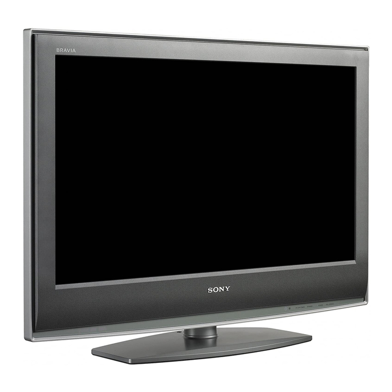 Sony KDL S2000 Series Use and care manual