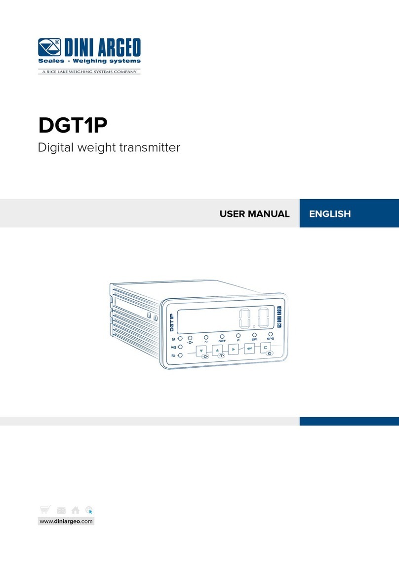 Dini Argeo DGT1P user manual