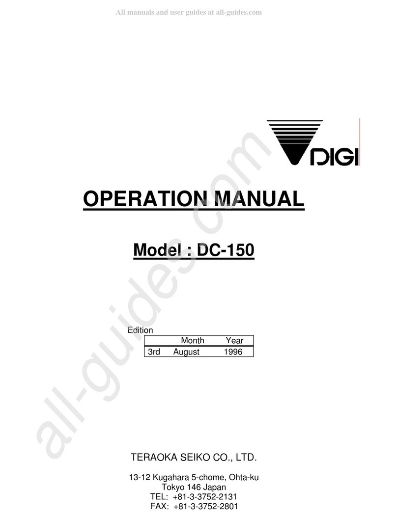 Digi DC-150 User manual