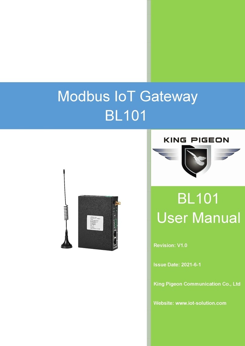 King Pigeon BL101 user manual