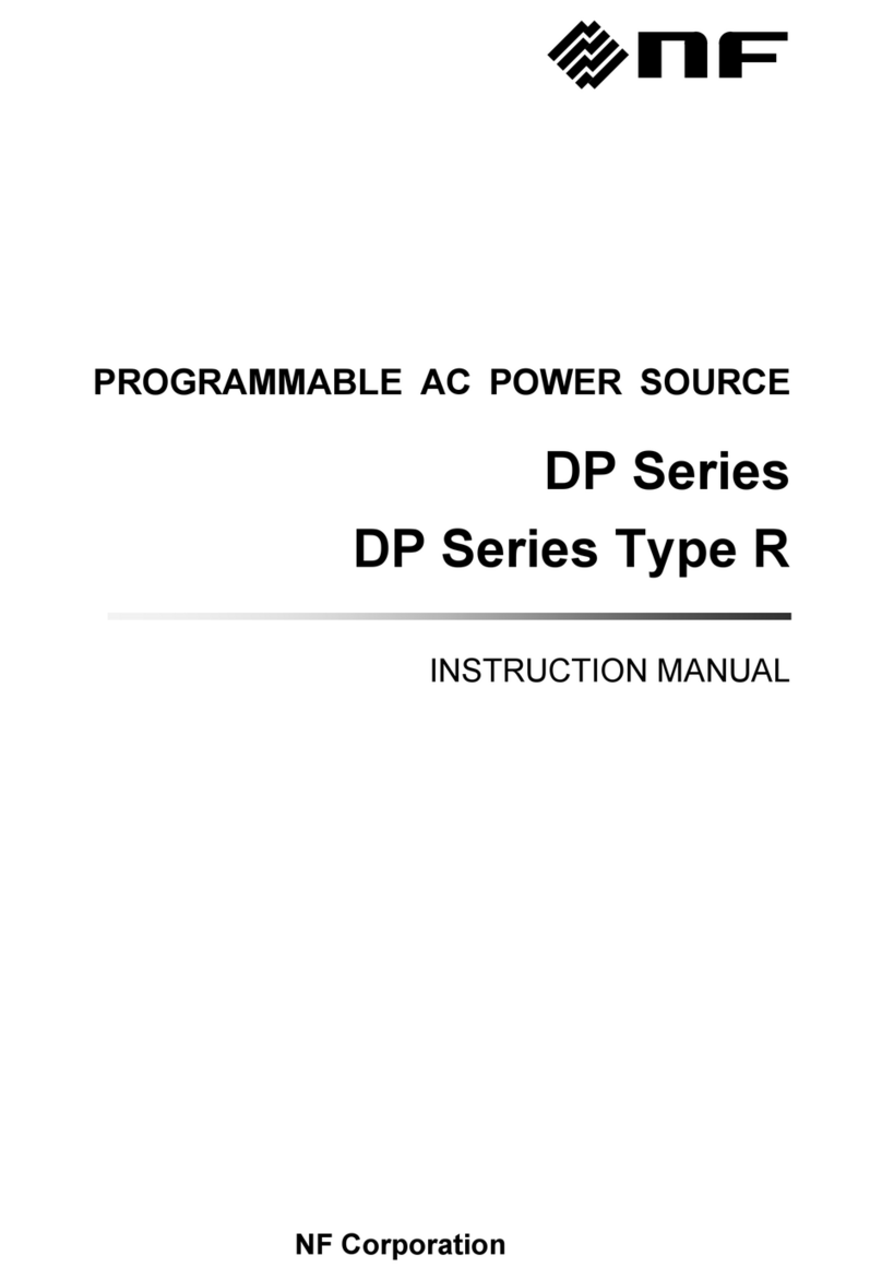 NF DP Series instruction manual