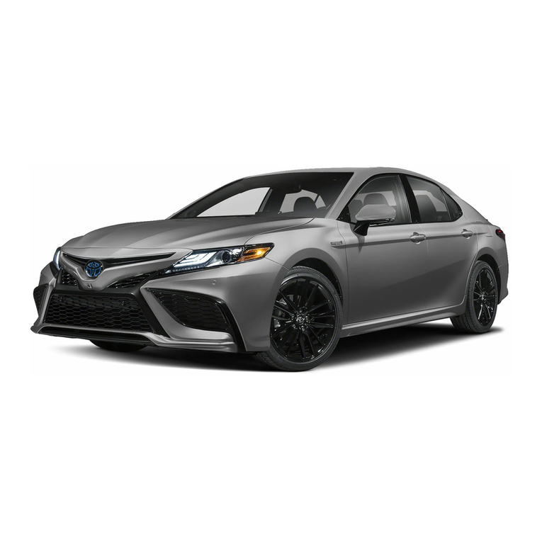 Toyota CAMRY HYBRID 2021 owner's manual