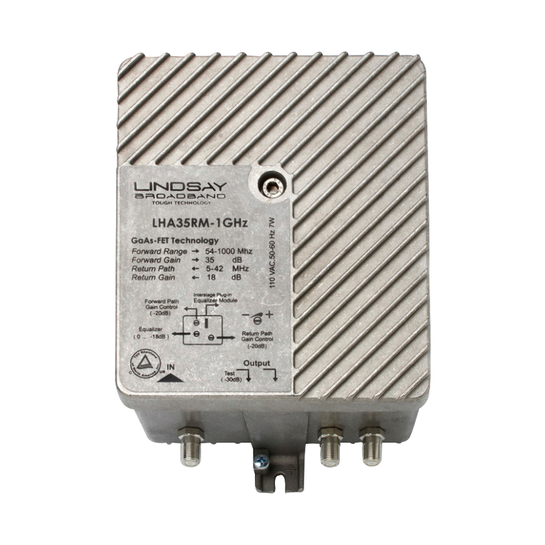 Lindsay Broadband LHA35RM installation manual