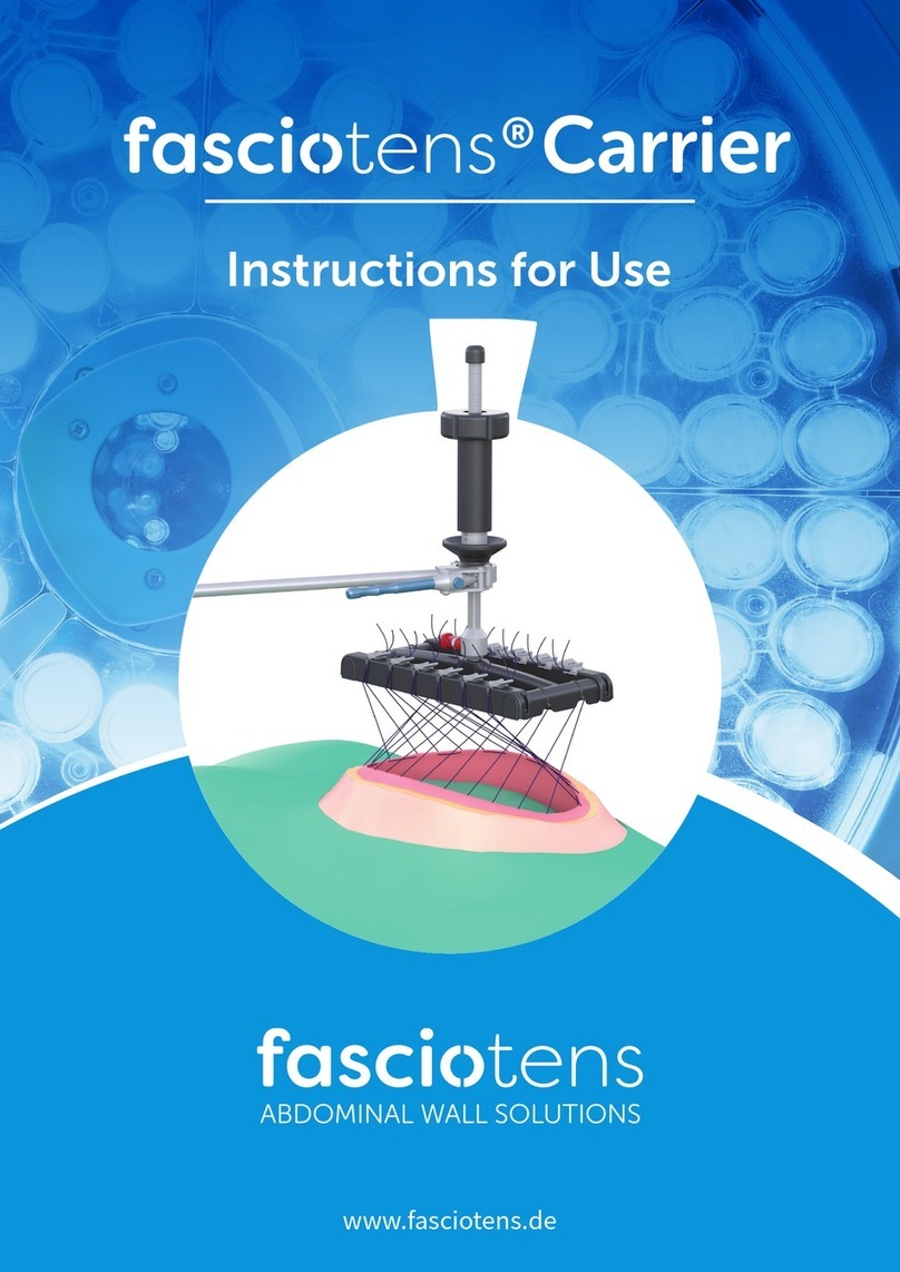 fasciotens Carrier HC010 Instructions for use