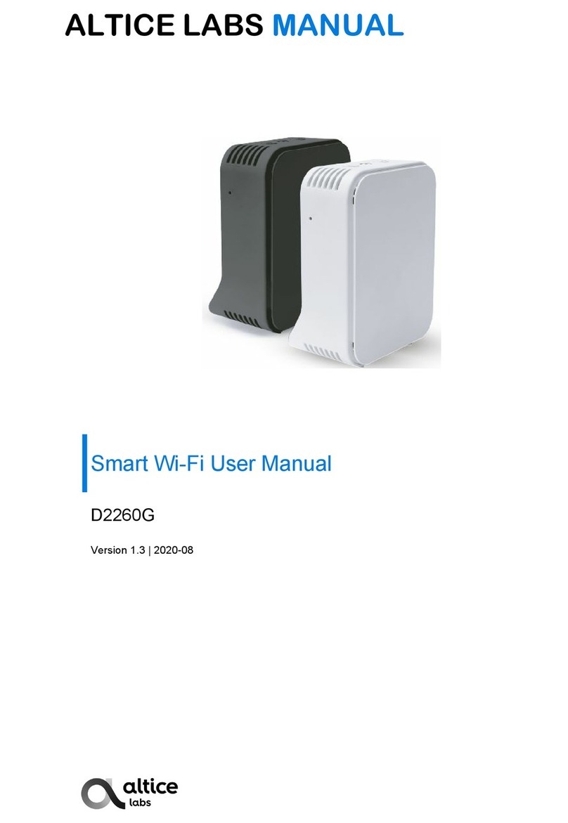 Altice Labs D2260G manual