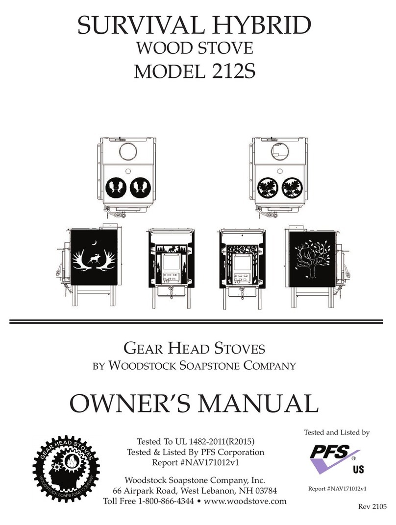 Woodstock Soapstone 212S owner's manual