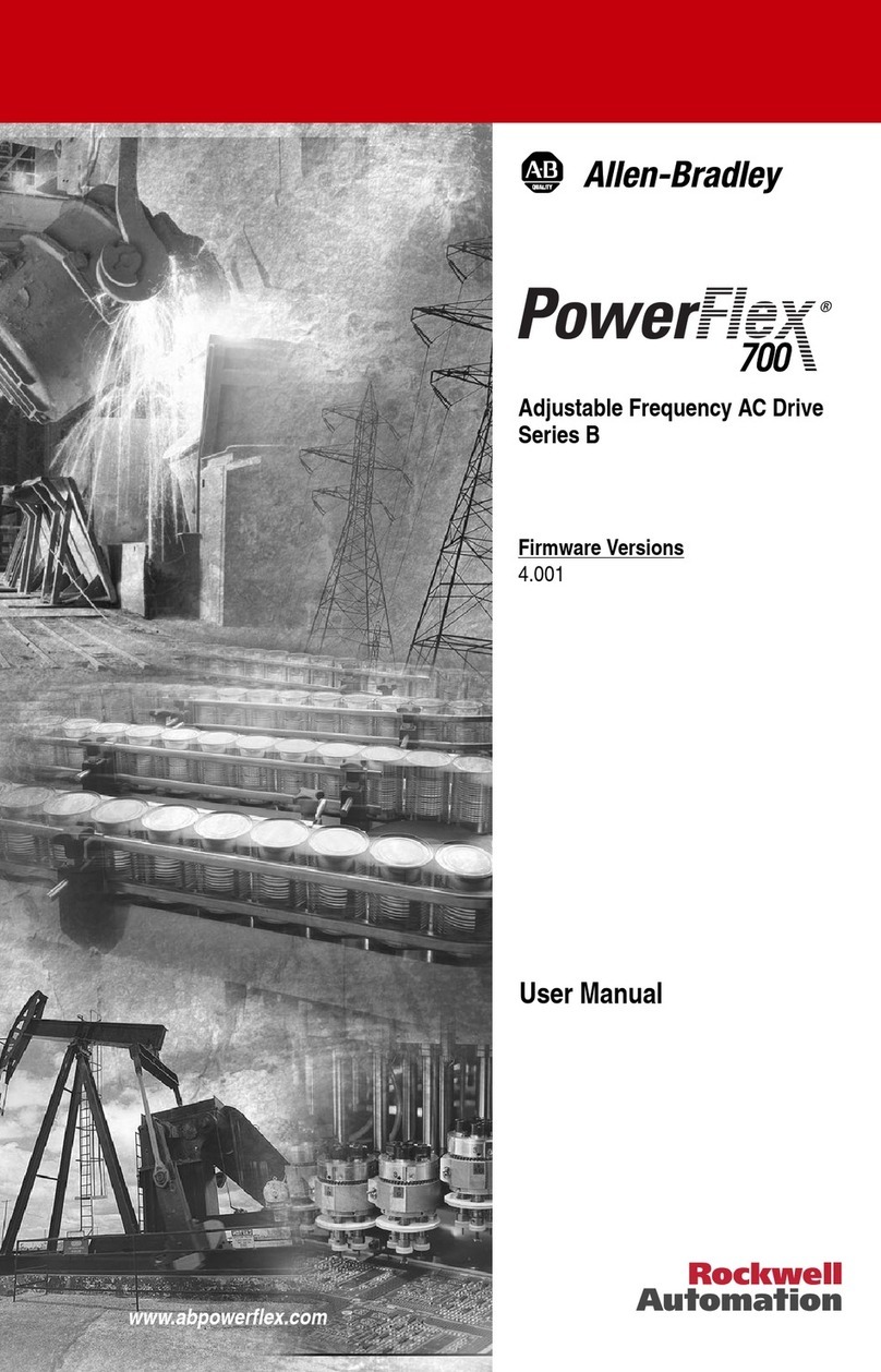 Rockwell Automation Allen-Bradley PowerFlex 700 B Series User manual