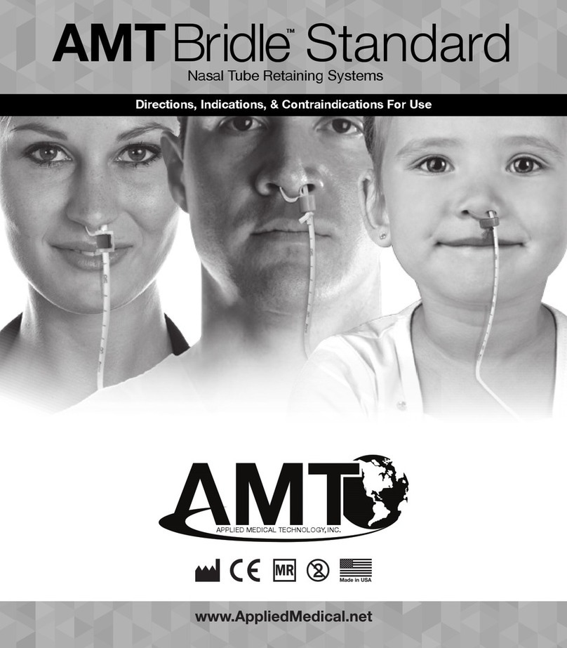AMT Bridle Standard Directions, Indications, & Contraindications For Use AMT Bridle Standard Directions, Indications, & Contraindications For Use