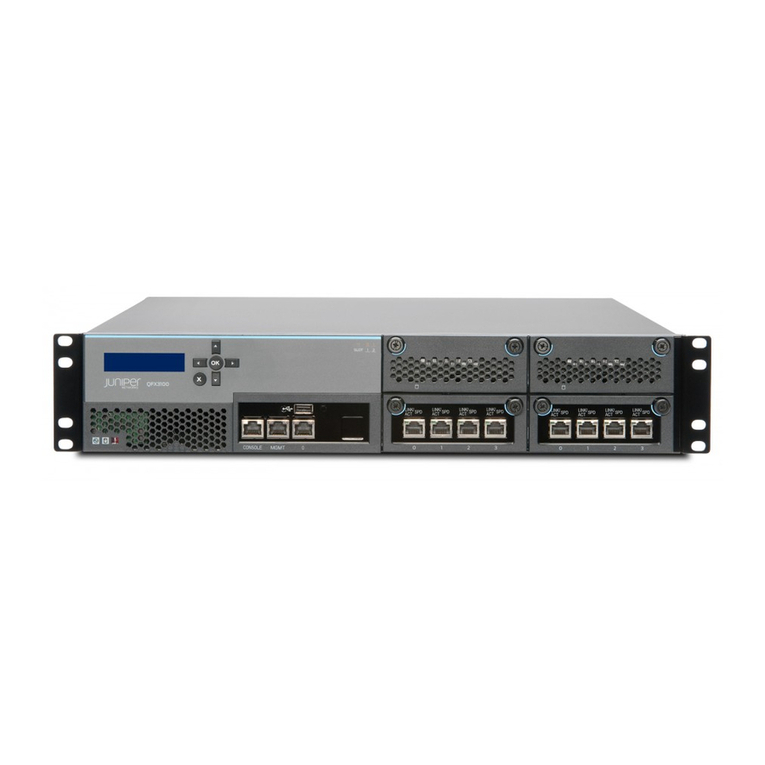 Juniper QFX Series User manual