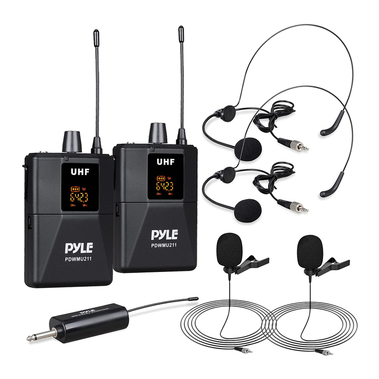 Pyle PDWMU211 User manual