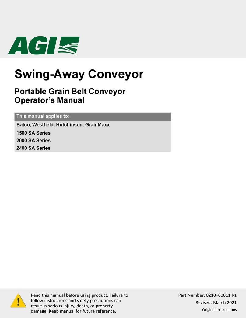AGI Batco 1500 SA Series User manual