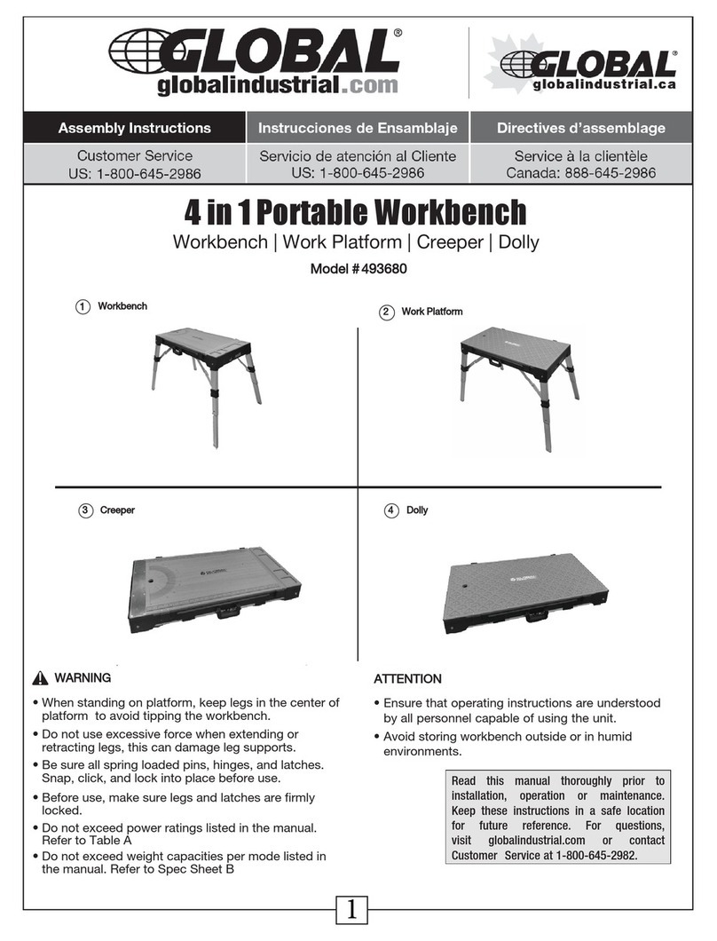Global 493680 Assembly instructions