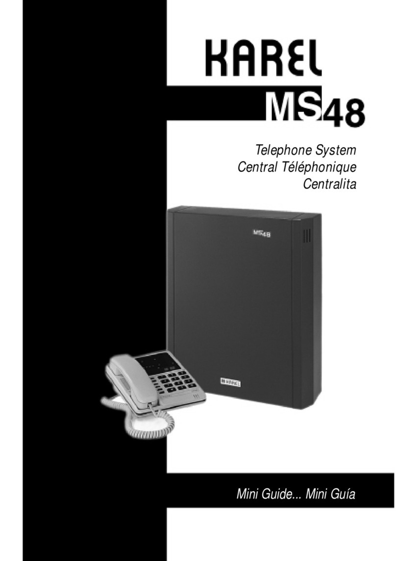 Karel MS48 User manual
