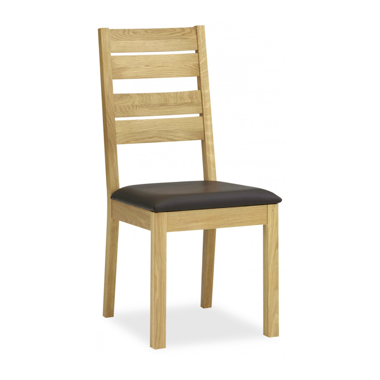 Bentley Designs PROVENCE SLATTED CHAIR manual