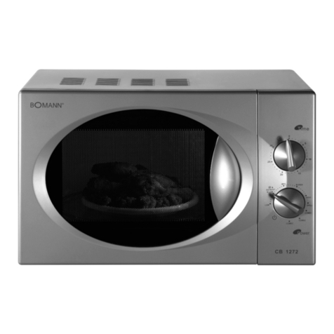 BOMANN CB 1272 Instruction manual & guarantee