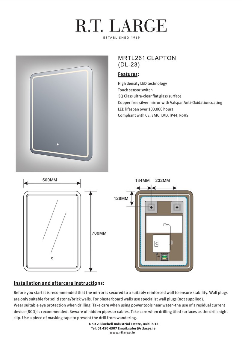 R.T. LARGE CLAPTON User manual