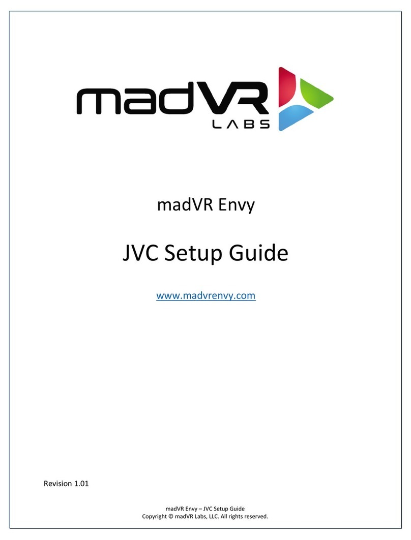 madVR Envy User manual