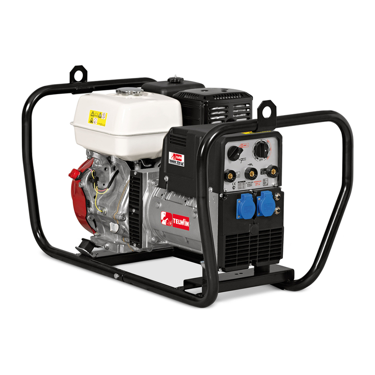 Telwin THUNDER 220 AC instruction manual