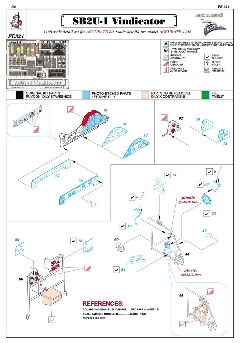 Eduard SB2U-1 Vindicator User manual Eduard SB2U-1 Vindicator User manual