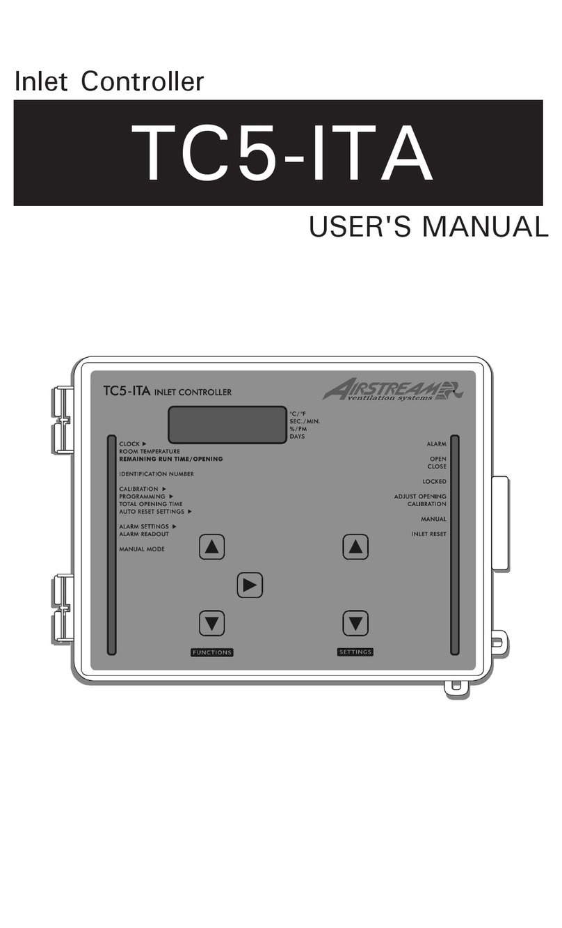 Airstream TC5-ITA user manual
