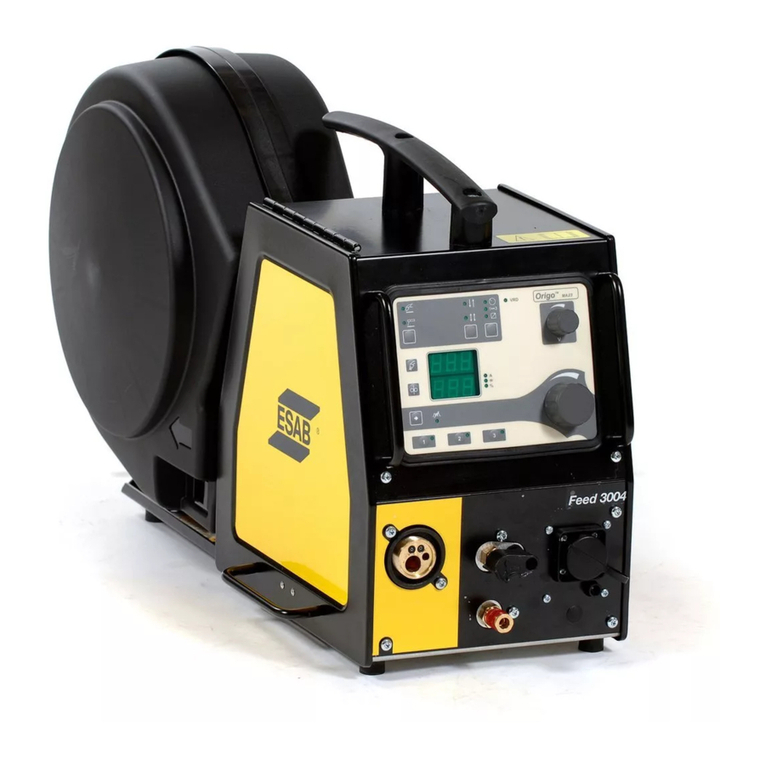ESAB Aristo Origo Feed 3004 User manual