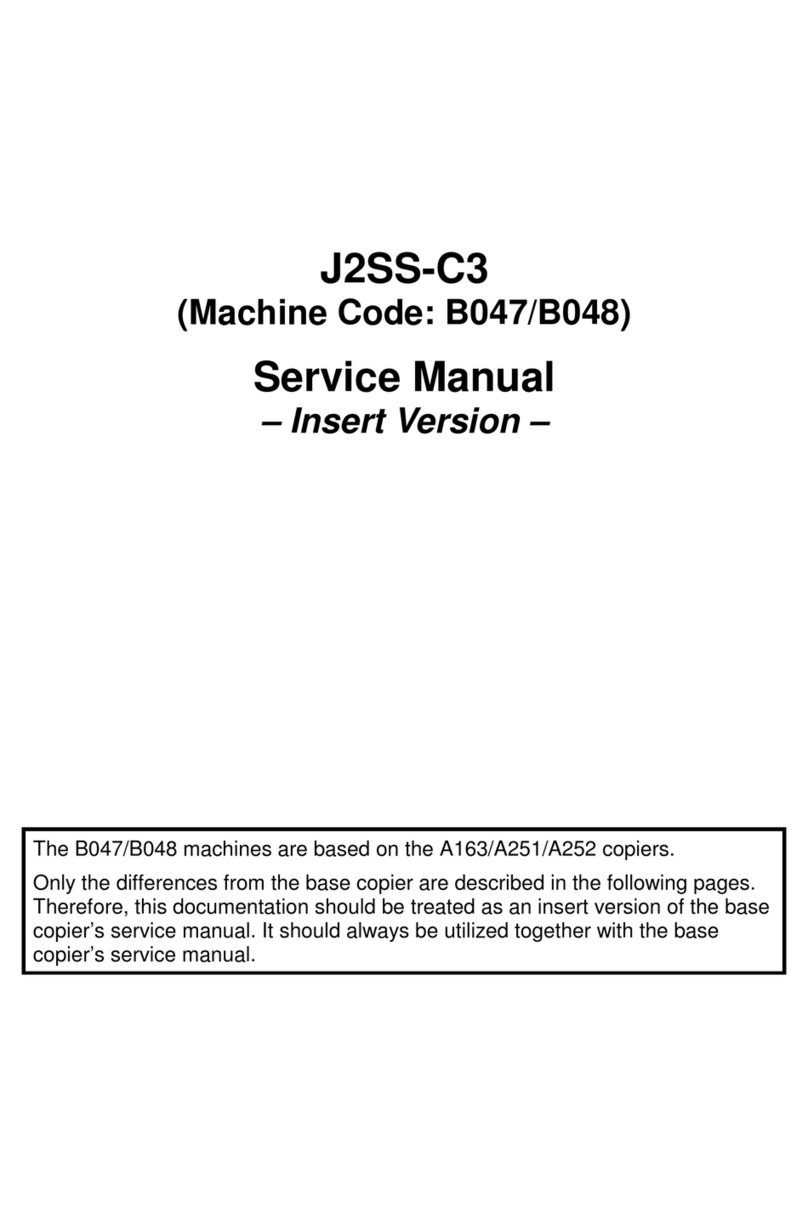 Ricoh J2SS-C3 User manual