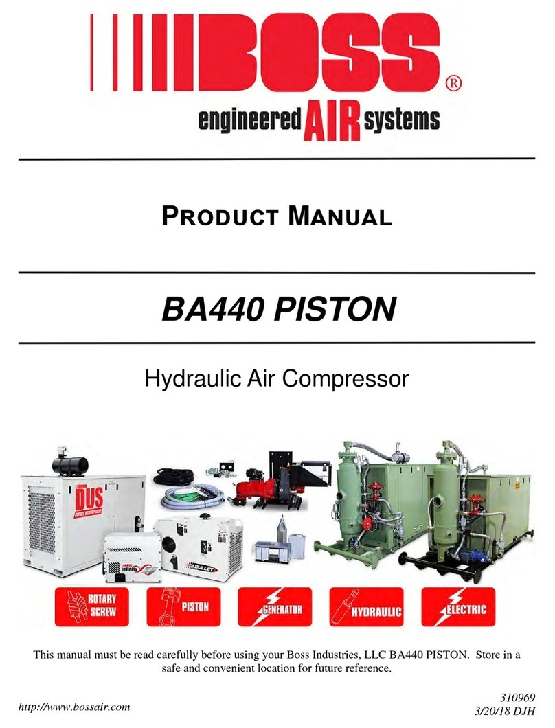 BOSSCO BA440 PISTON User manual