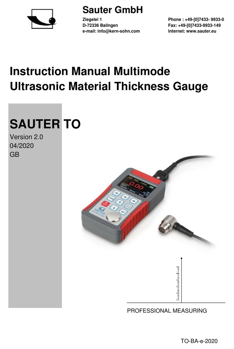 sauter TO-EE User manual sauter TO-EE User manual