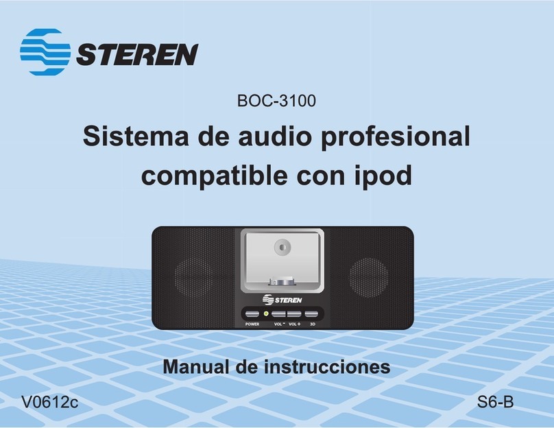 Steren BOC-3100 instruction manual