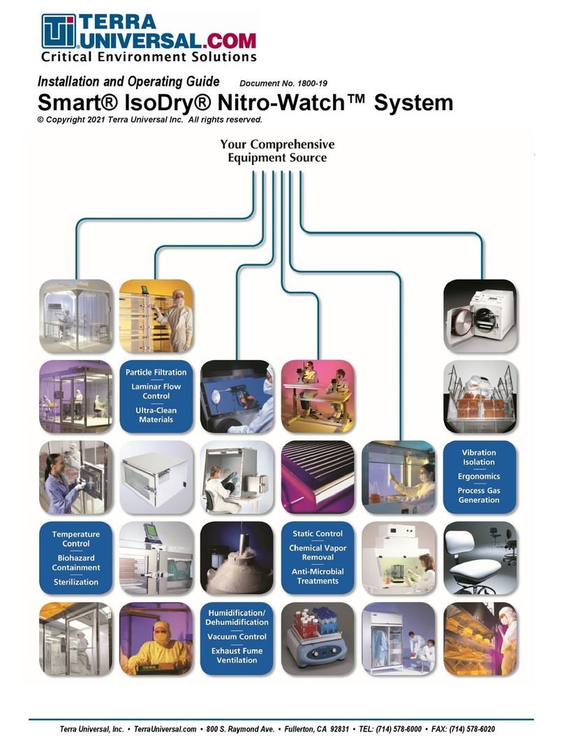 Terra Universal Smart IsoDry Nitro-Watch Installation and operating guide