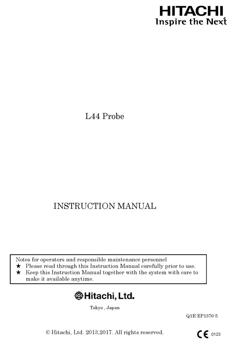 Hitachi L44 instruction manual