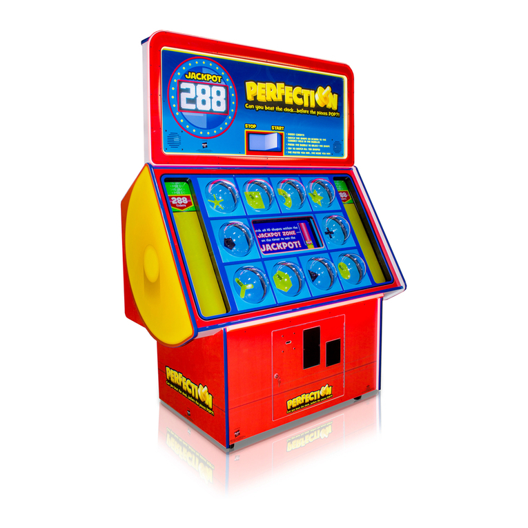 Bay Tek Games PERFECTION User manual Bay Tek Games PERFECTION User manual